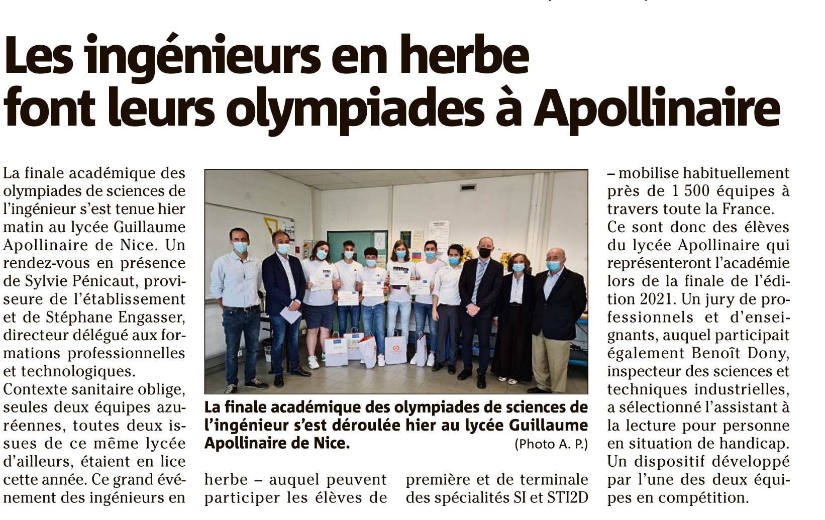 Lycée Guillaume Apollinaire Nice Site Officiel Accueil – Sciences de l'Ingénieur - Lycée Apollinaire - Nice