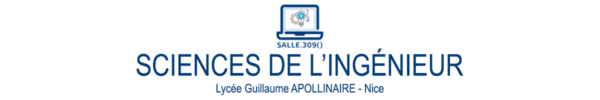 Sciences de l'Ingénieur – Lycée Apollinaire – Nice Logo